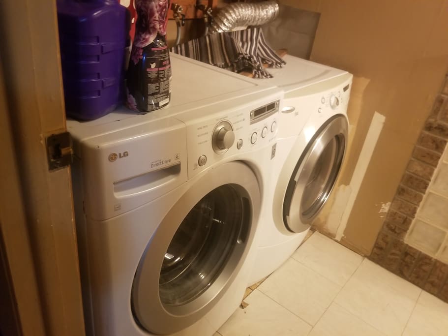You can do your own laundry or have it done for you.