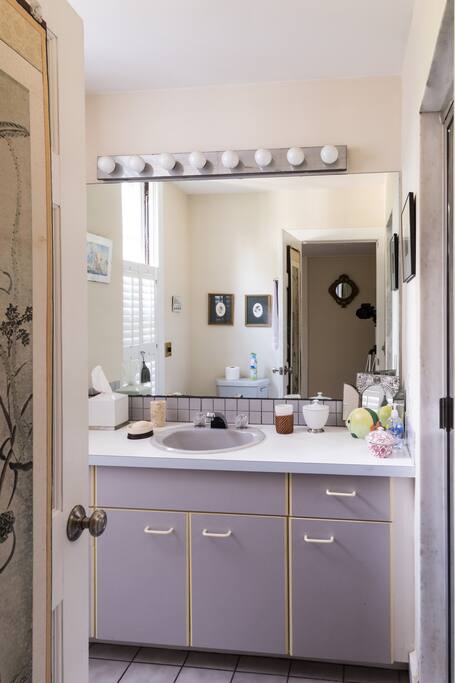 First floor bathroom with steam shower