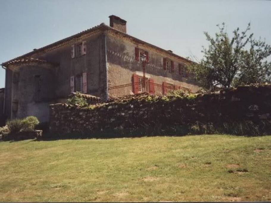 View of the house from the pool