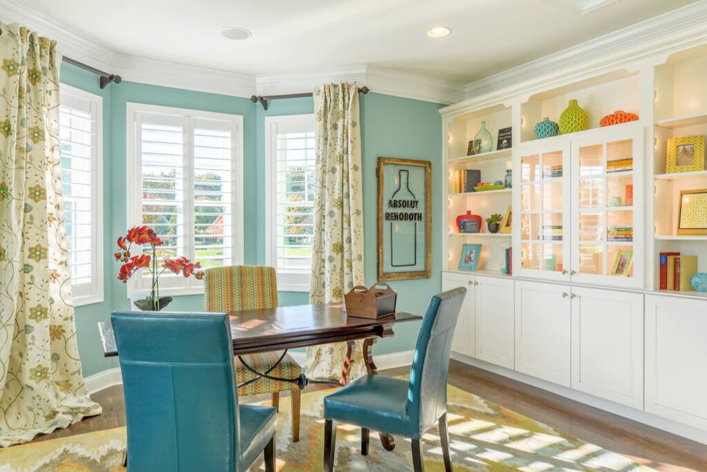 Main Floor - Private Office with French Doors