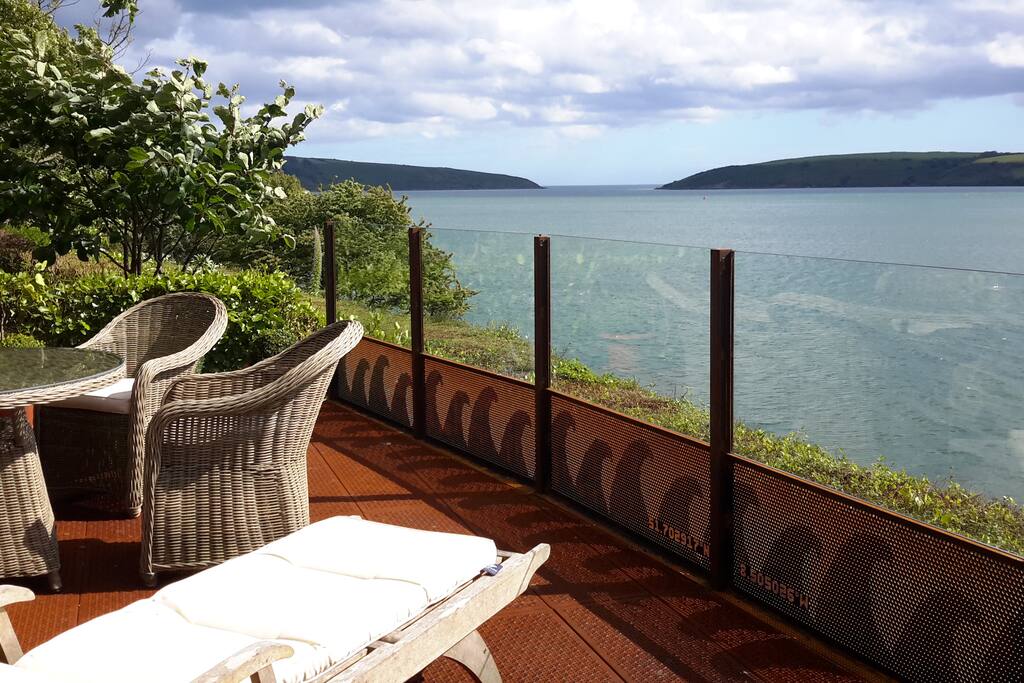The terrace