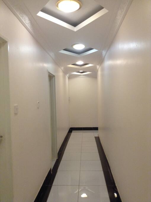 impeccable tiling and roofing with great lighting