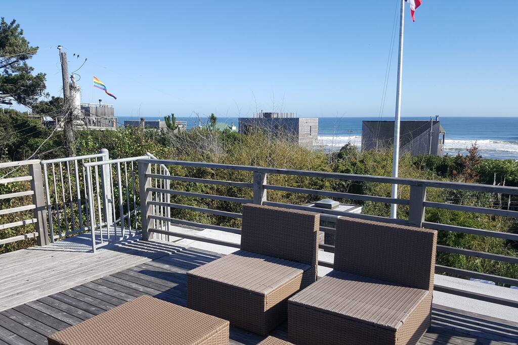 View from roof deck