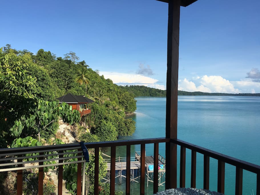 View from one of the room in North Villa