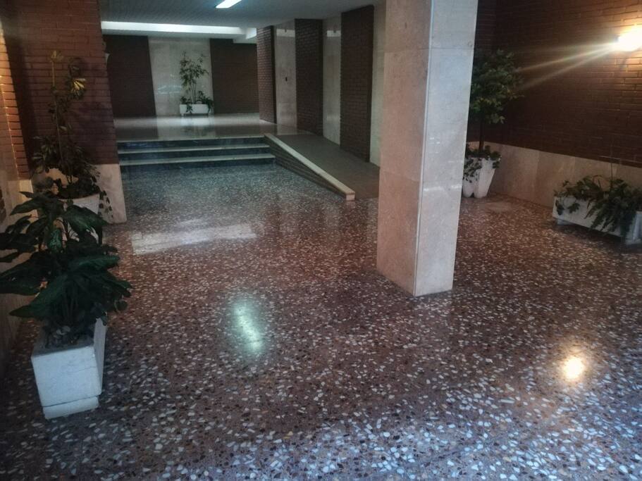 Entrada del portal.