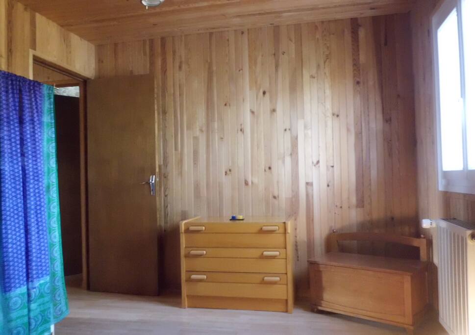 and window and chest drawer