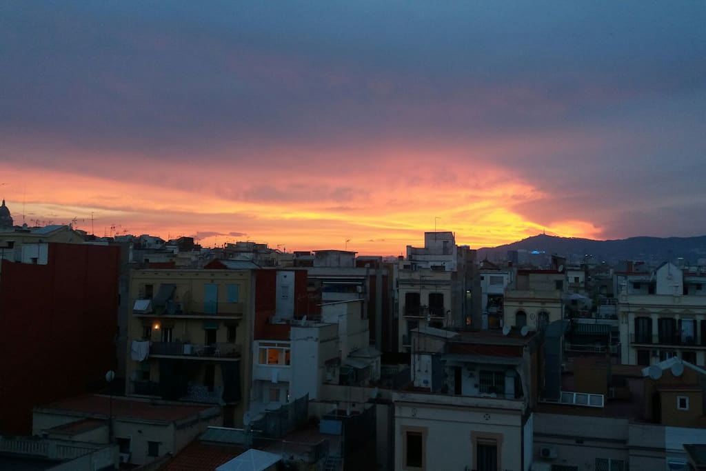 Killer Sunsets from the Balcony