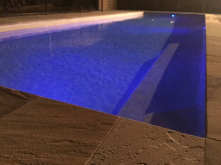 Pool at Night