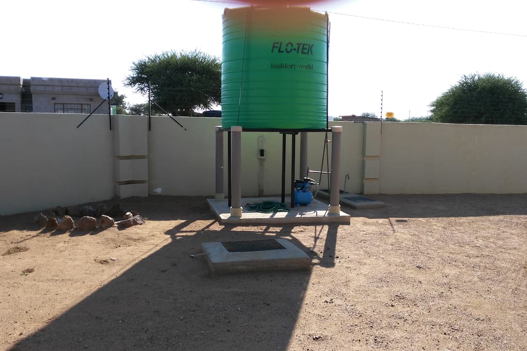Emergency 5,000 Liter Water Tank with Booster Pump