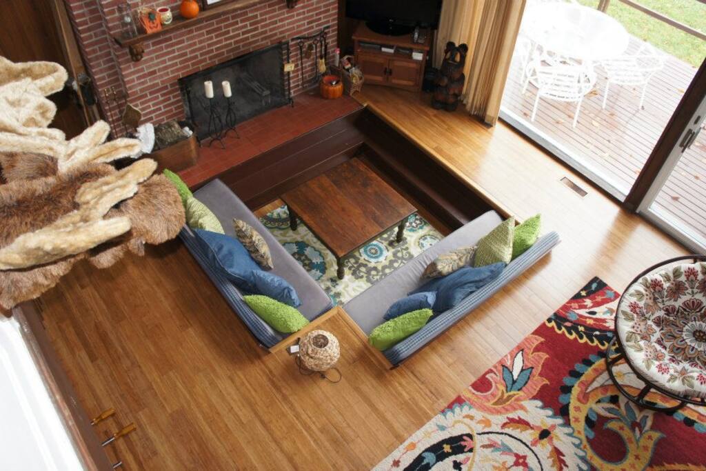 View from the loft.