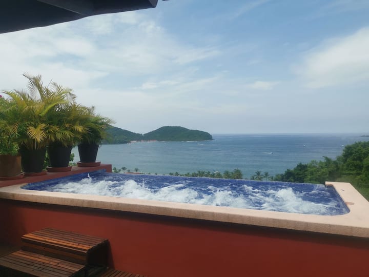 Departamento Moderno Con Jacuzzi Y Terraza Privada - Zihuatanejo