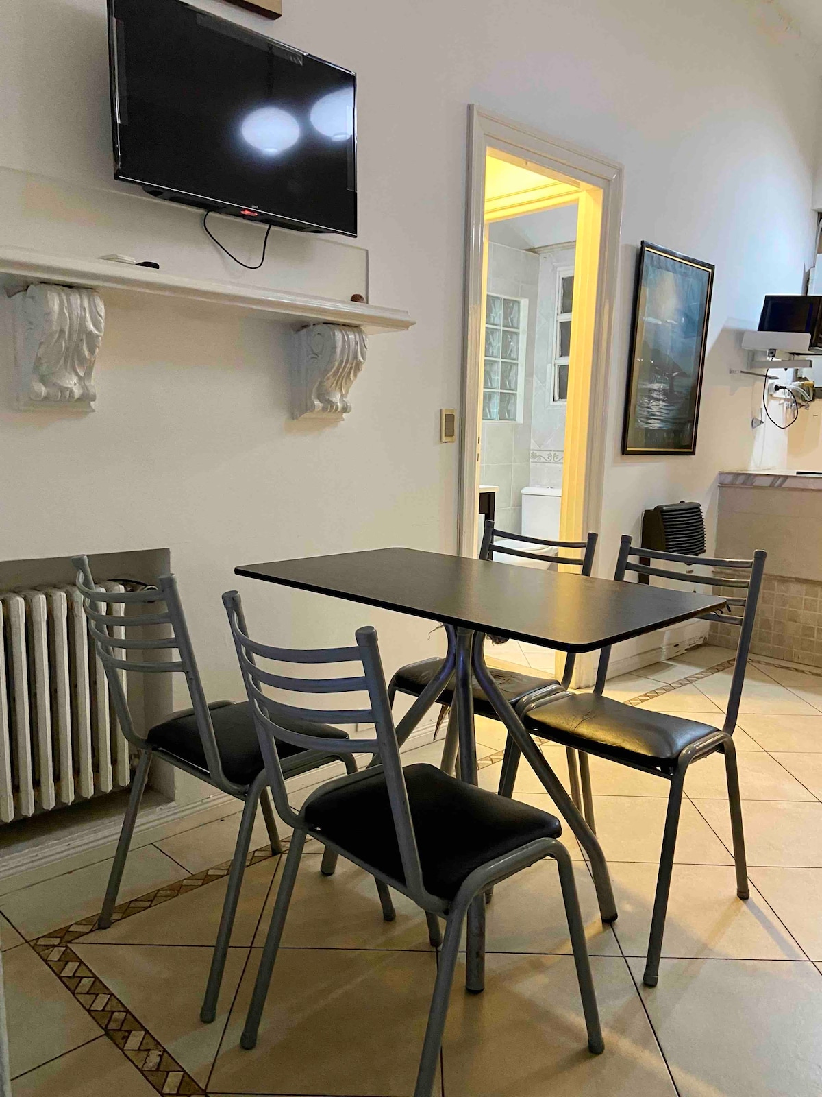 Departamento de 1 dormitorio en San Nicolás con balcón y vista al Obelisco