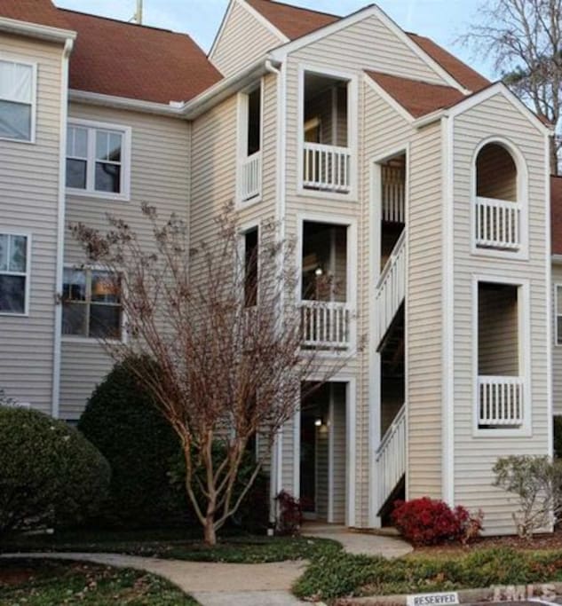 Front exterior of the building