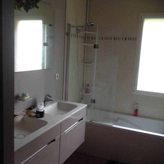 Salle de bain double vasques
