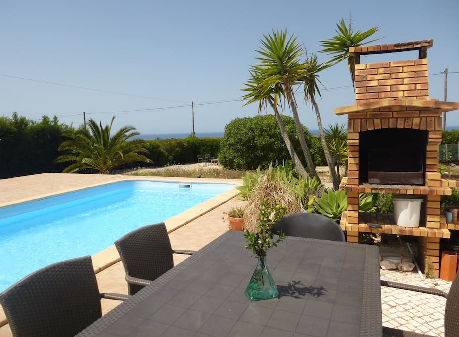 Garden view and BBQ Area