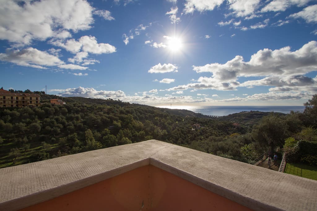 Panorama verso il mare