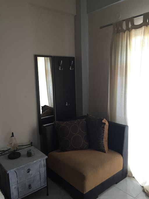 the bedroom