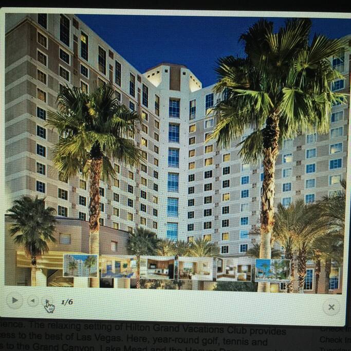 Hilton Vacation Club on Paradise Rd.