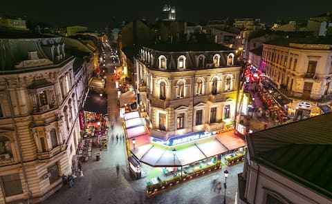AMAZING SUNSET VIEW | Heart of Old Town Bucharest