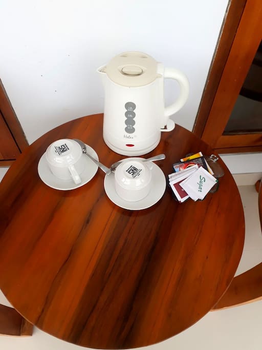 coffee or tea in the room