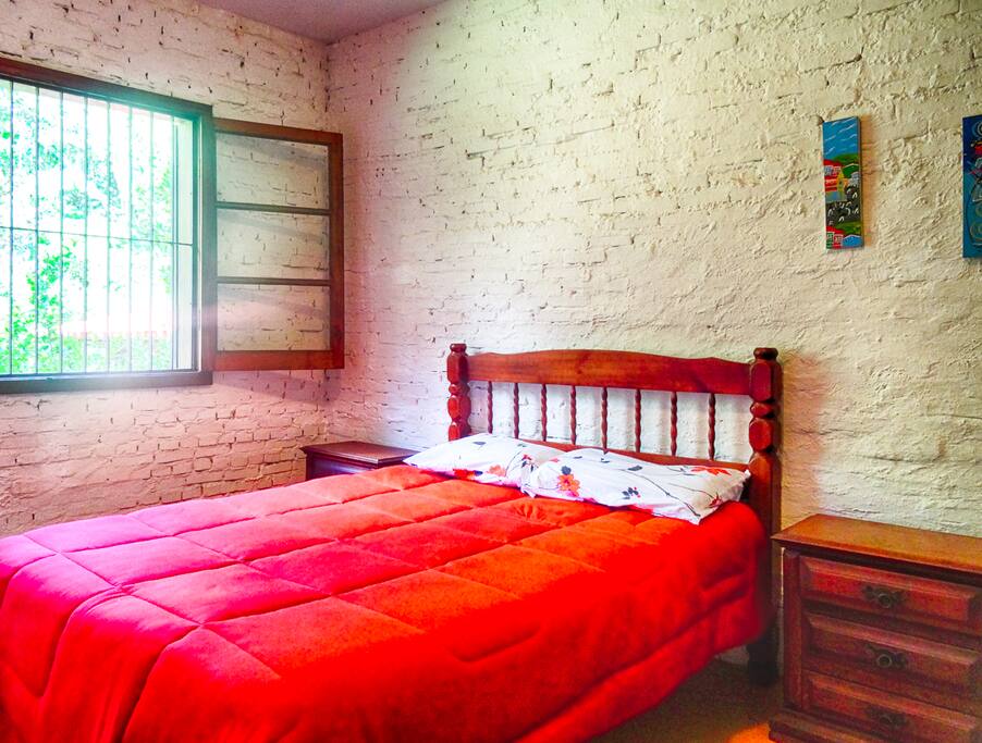 The double room.