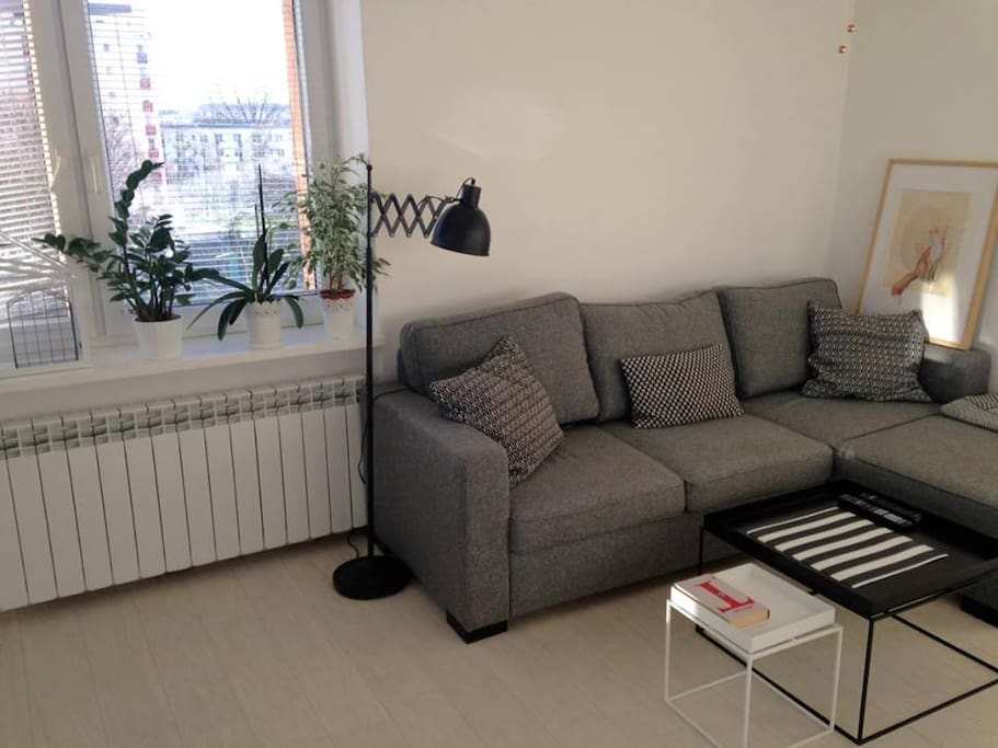 Day room with comfty sofa