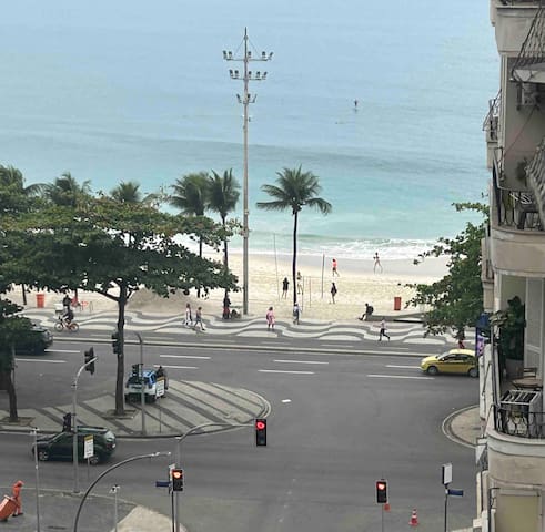 Vista dos fogos de Copacabana(Reveillhon)
