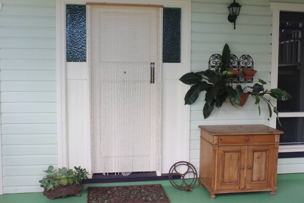 Your front door (entire downstairs of house)