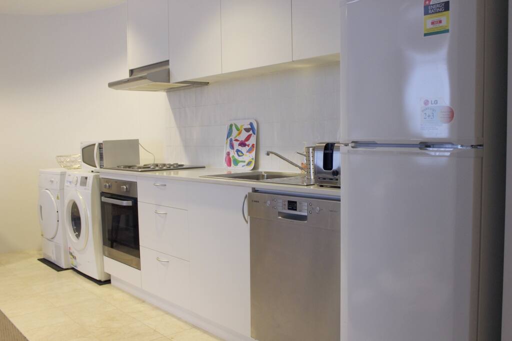 Fully equipped kitchen