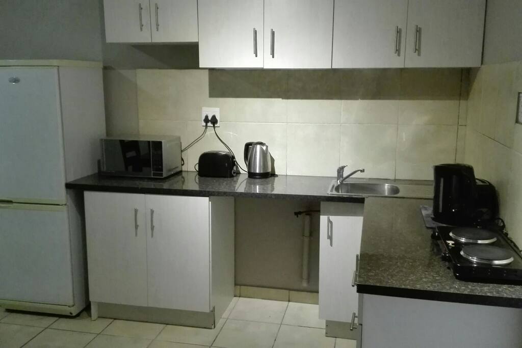 Furnished kitchen