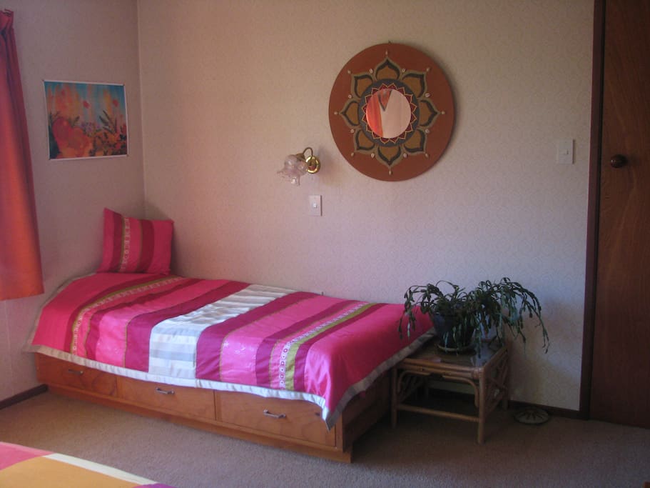Bedroom 1 - View of Single Bed Suitable for Younger Child