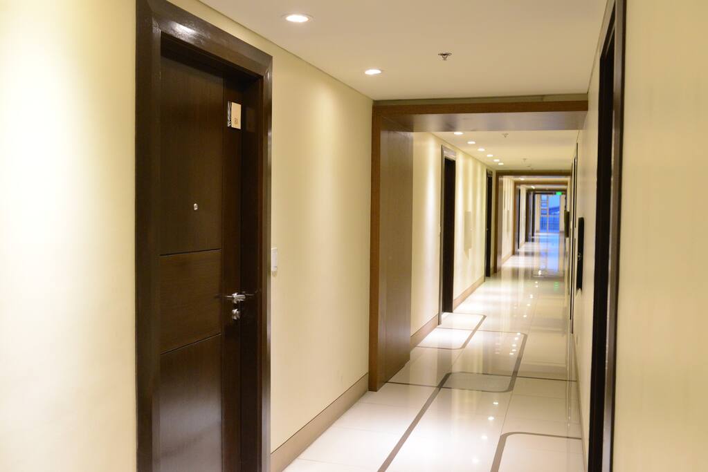 Actual hallway of the apartment.