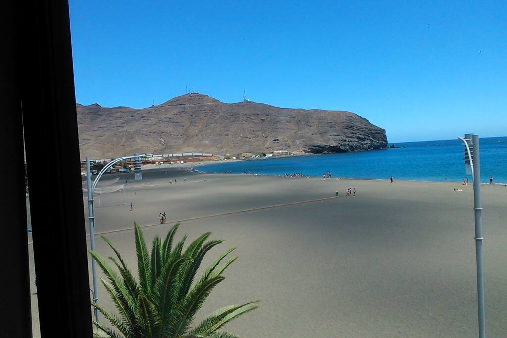 Vista desde la ventana del salón.
