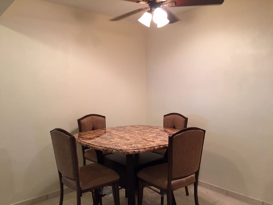 Charming bistro dining set