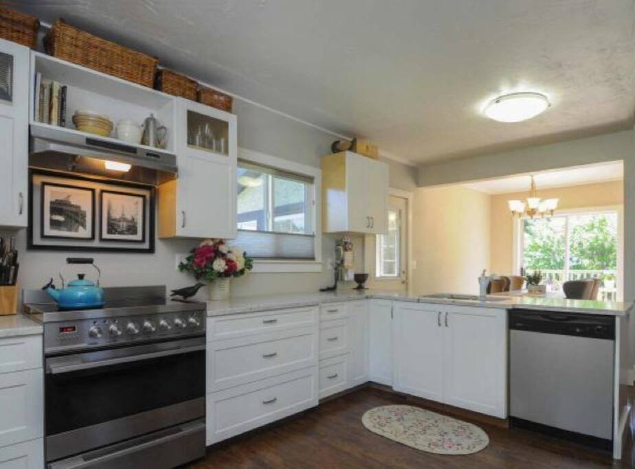 You have access to our lovely kitchen to prepare small meals