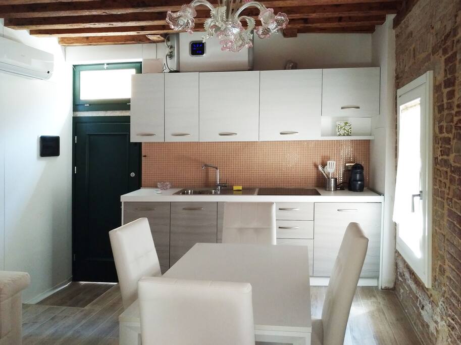 living room / kitchen