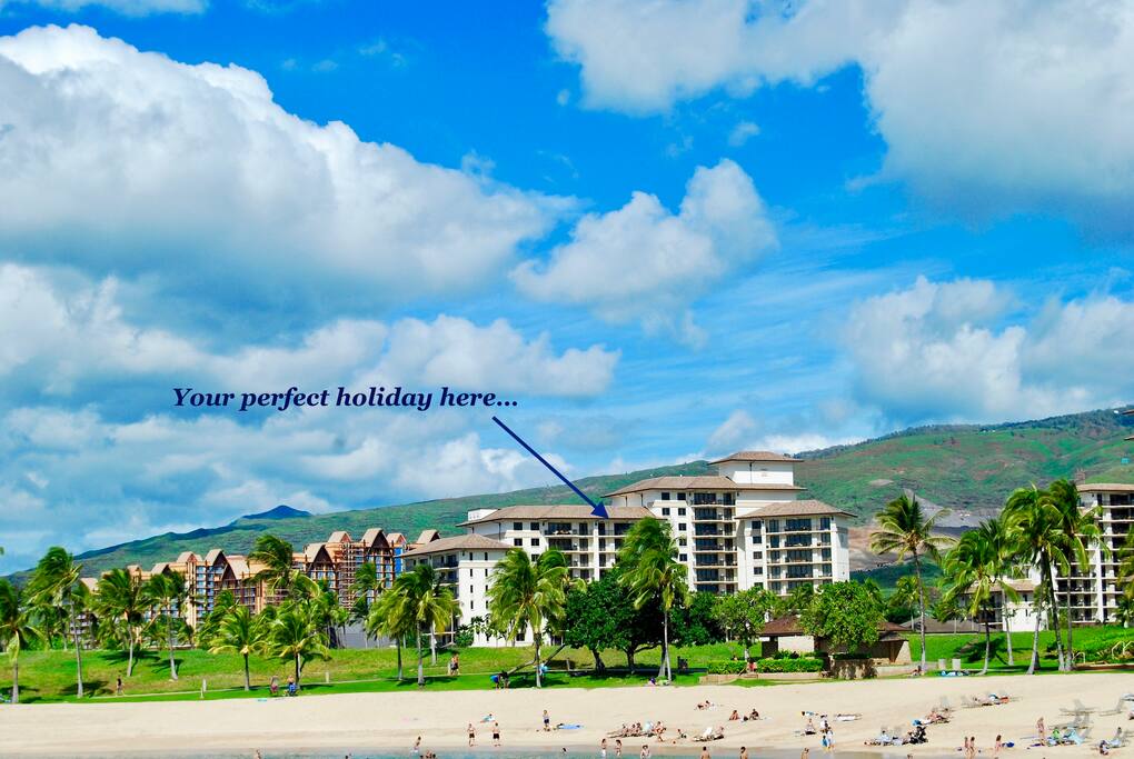 Our condo is one of the closest to the beach...