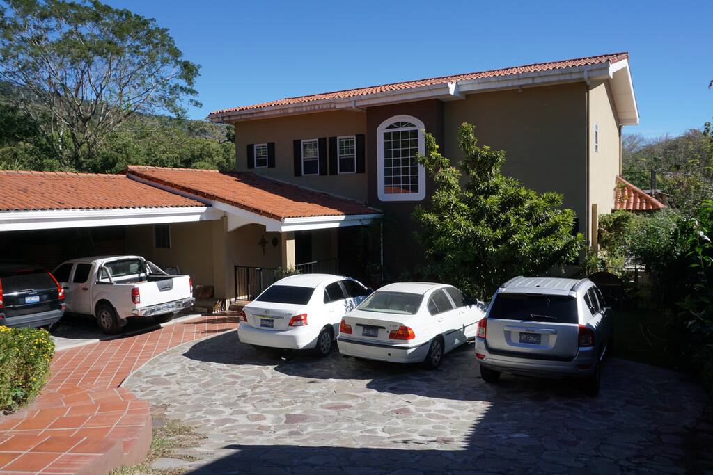 Entrance to the house