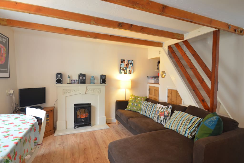 Comfy lounge area