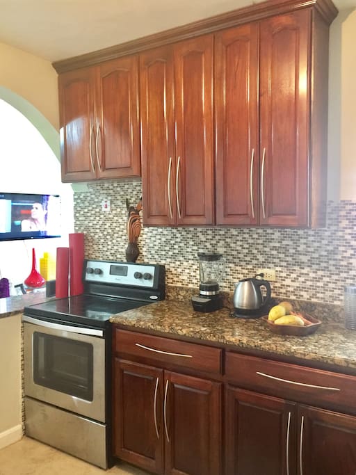 Clean, modern kitchen
