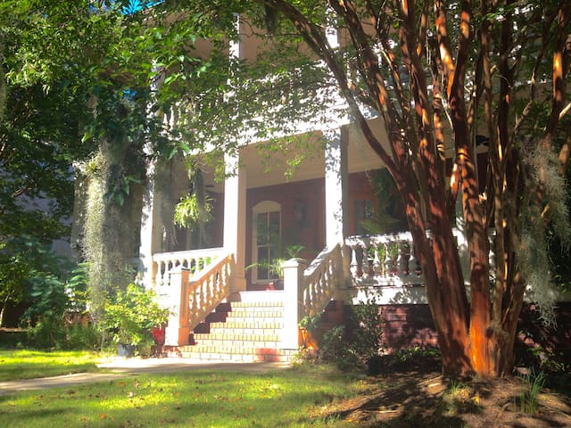 Private suite in a Southern Gothic mansion