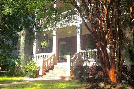 Private suite in a Southern Gothic mansion