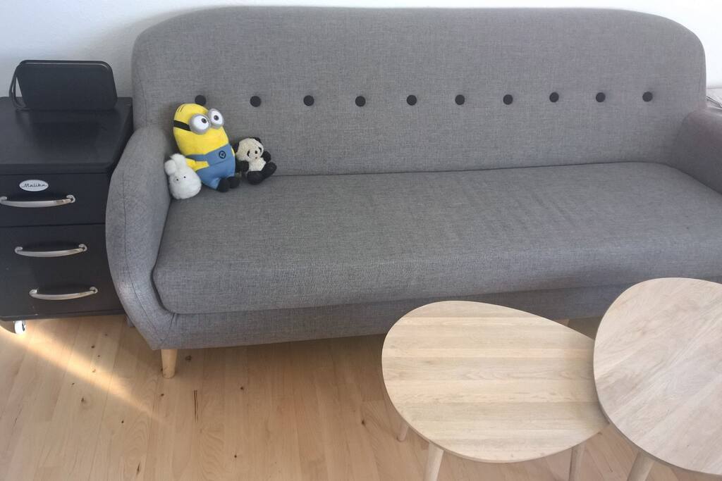 Couch in the room