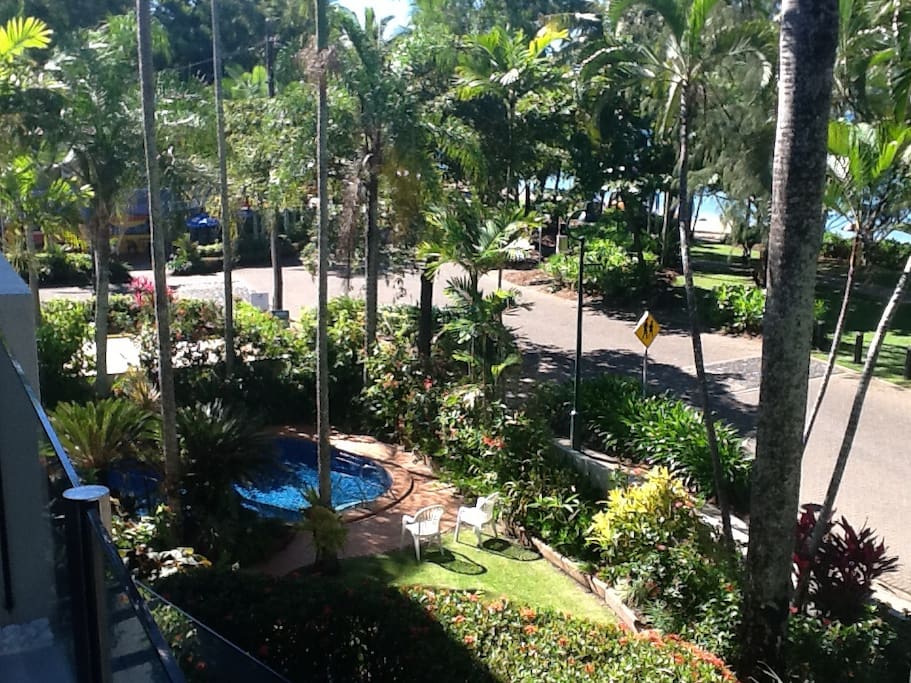 The swimming pool
