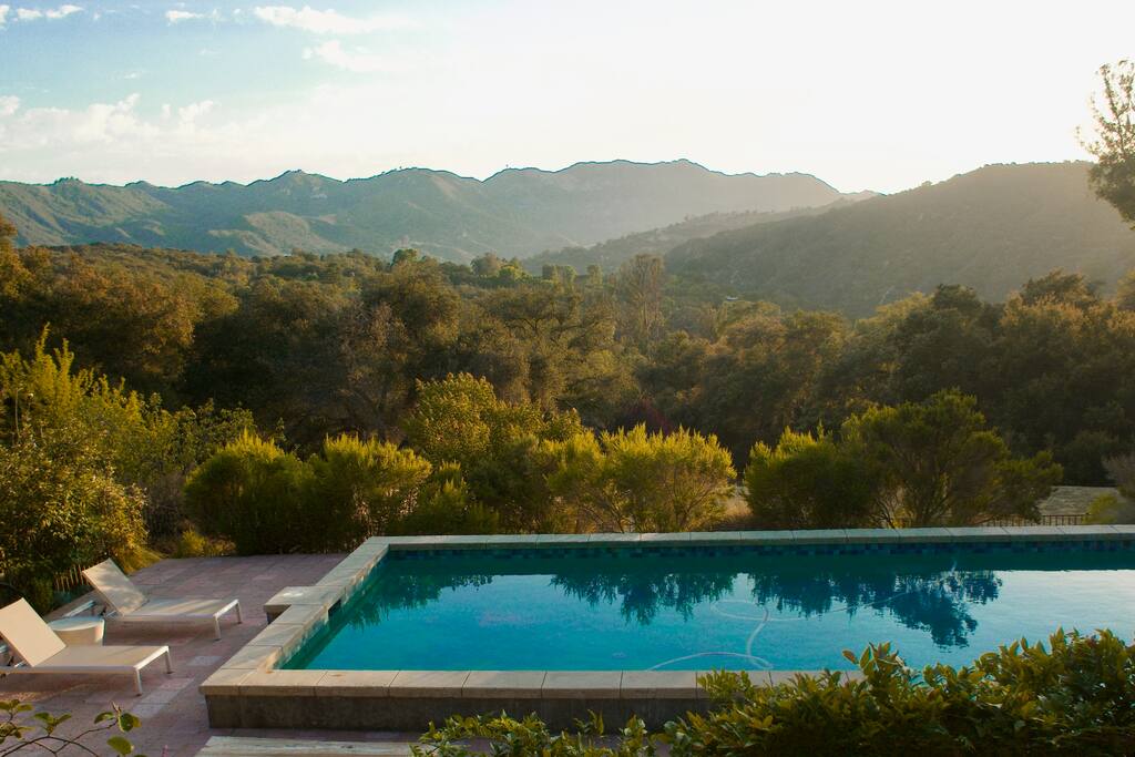 sweeping mountain views