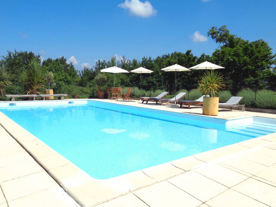 12 x 6m fenced pool