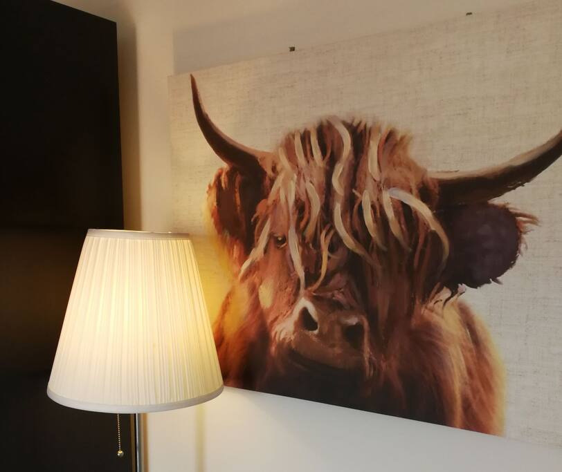 We are Scottish - the guest room has a little nod to home!