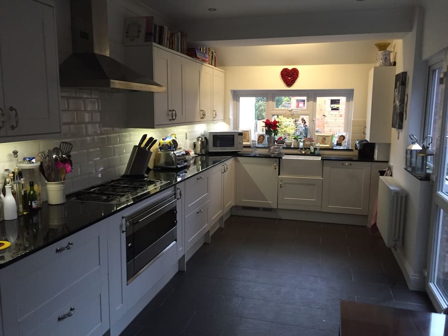 Large Kitchen and additional dining space