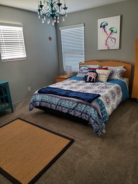 Bright & Breezy Master Bedroom