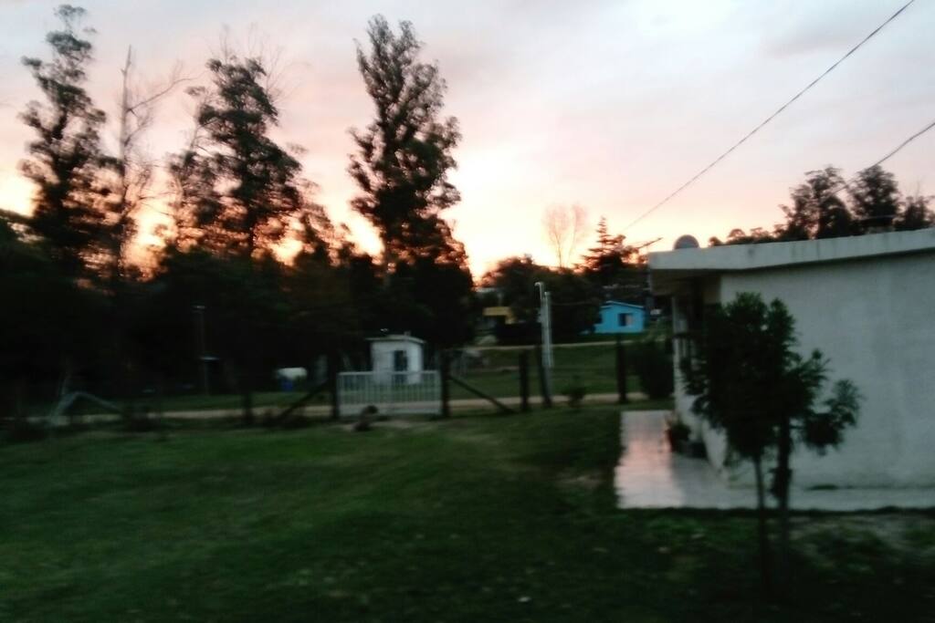Vista desde la casa hacia la calle
